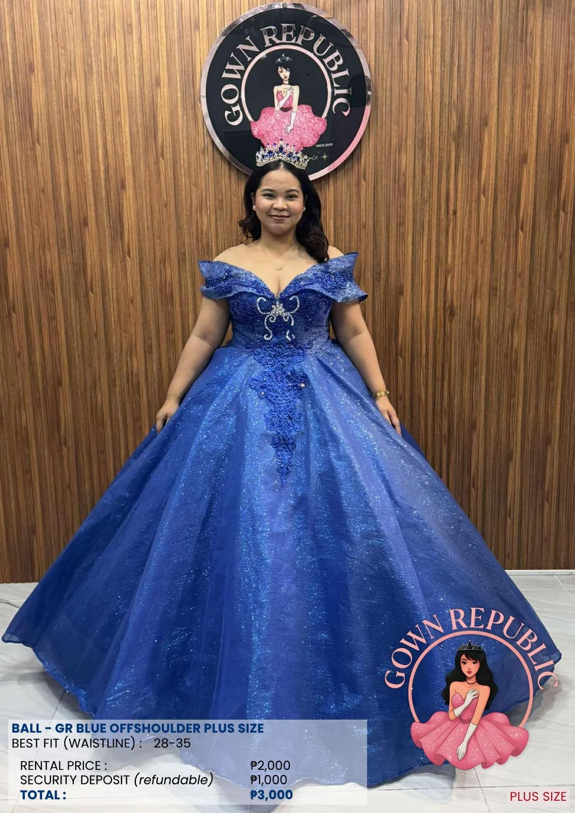 Ball Gowns: Blue 136